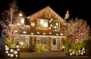 professional electric inc exterior holiday lighting installations